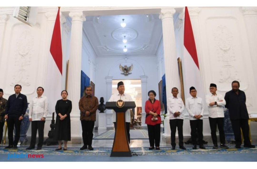 Prabowo-Megawati Bersama Pimpinan Parpol Gelar Pertemuan Bahas Kondisi Terkini