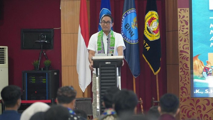 BNN Ajak Mahasiswa UPN Veteran Jakarta Bersatu Cegah Peredaran Narkoba