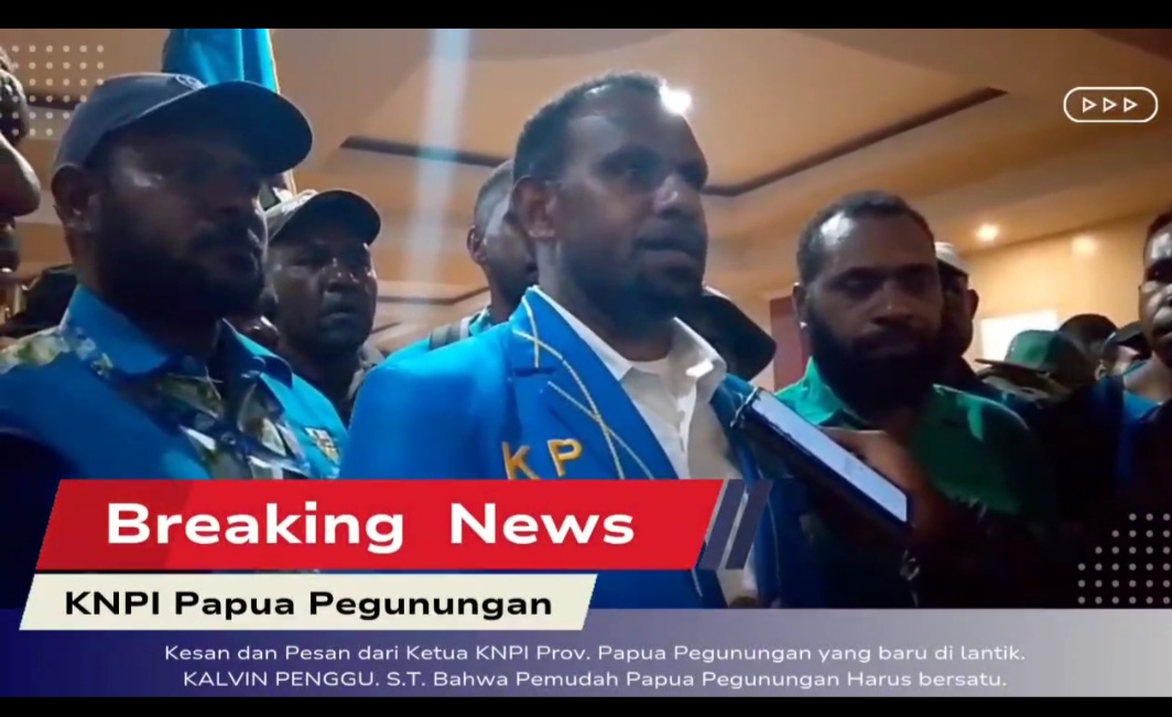 Sah, Kalvin Penggu terpilih sebagai Ketua DPD KNPI Provinsi Papua Pegunungan dalam Musda ke -1 KNPI Provinsi Papua Pegunungan