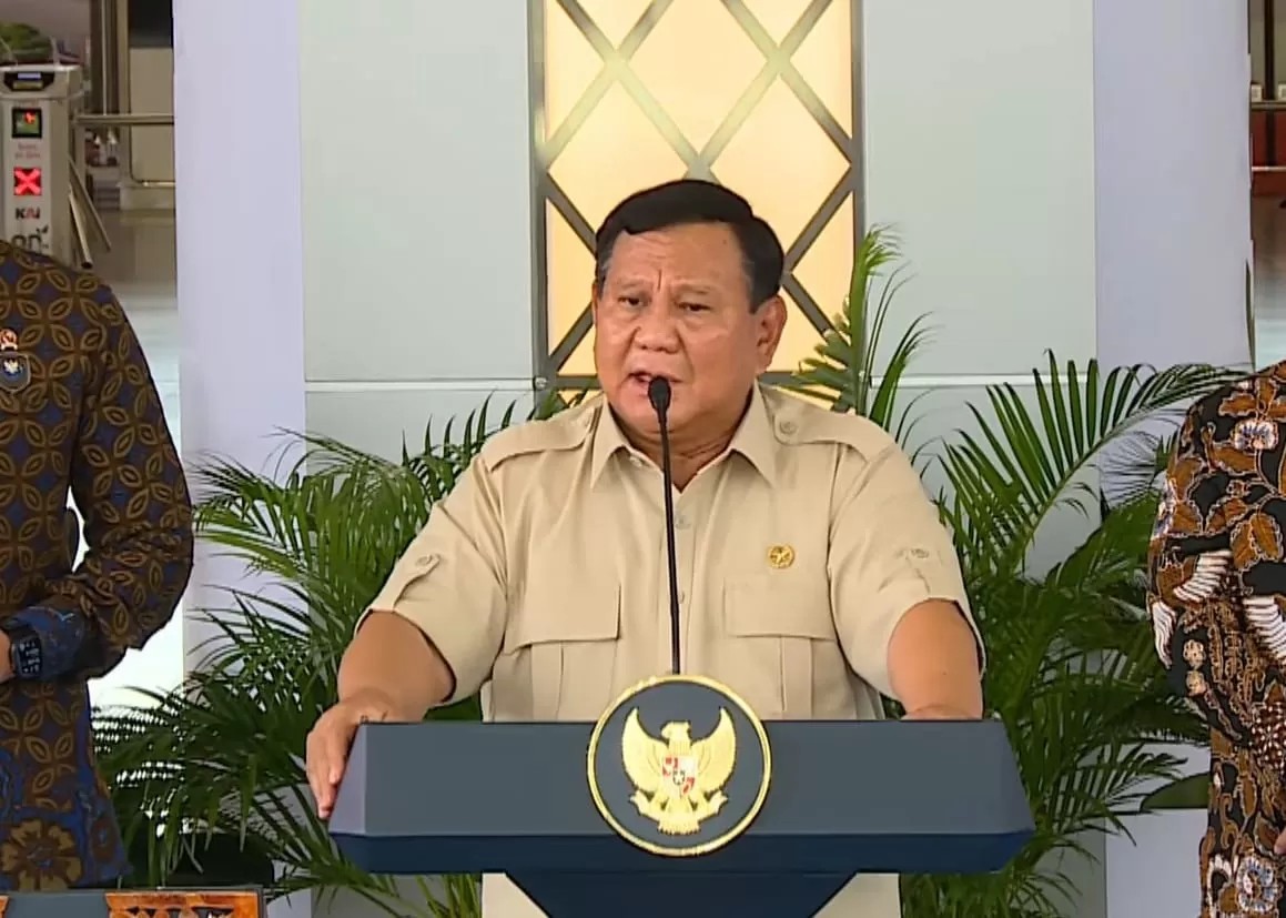 Presiden Prabowo Tegaskan Jangan Ada Politisasi Terkait Isu Kereta Cepat Whoosh