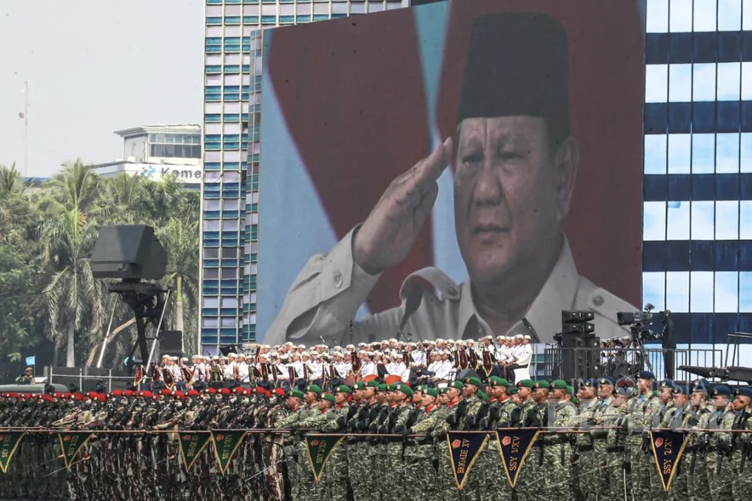 Di HUT TNI ke-80, Presiden Prabowo Ucapkan Terimakasih dan Sebut TNI Sebagai Tulang Punggung Pertahanan Negara
