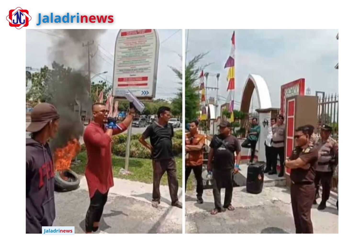 Geruduk Kejaksaan Negeri Dumai, FAP - TEKAL Desak Usut Tuntas Dugaan Korupsi Pertamina Dumai