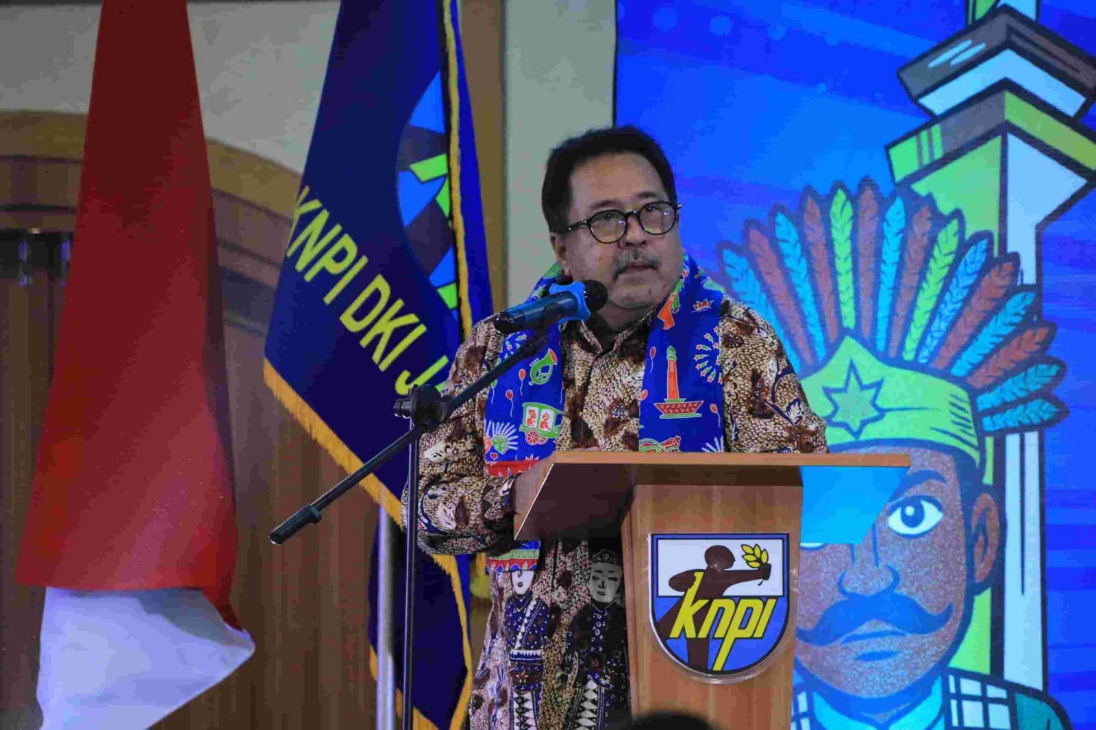 Hadiri Rapimpurda KNPI DKI, Wagub Rano Karno Ingatkan Pentingnya Peran Pemuda