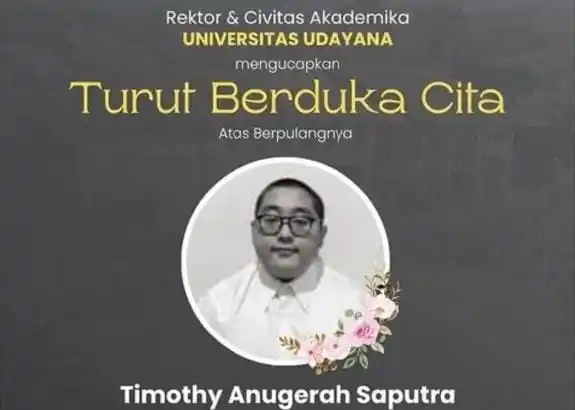 Mahasiswa Unud Diduga Bunuh Diri Akibat Perundungan, Publik Desak Kampus Bertindak Tegas