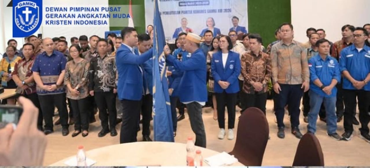 SAH, DPD GAMKI SULAWESI SELATAN (SULSEL) MASA BAKTI 2025 - 2028 Resmi Dilantik Oleh DPP GAMKI